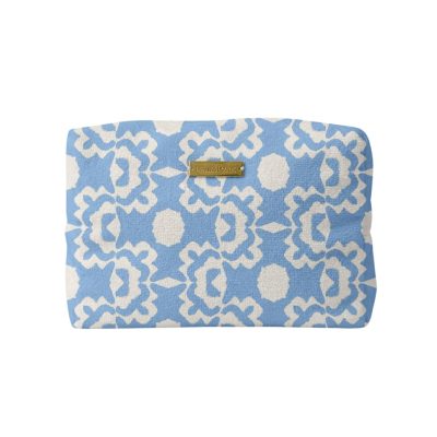 Aspen Chambray Terry Beach Pouch