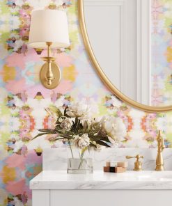 Brooks Avenue Pink Peel and Stick Wallpaper