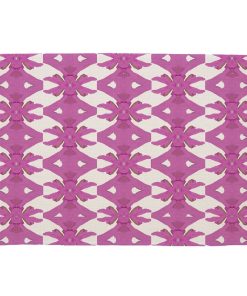 Palm Pink Linen Placemat