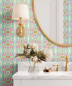 Birds of Paradise Peel and Stick Wallpaper