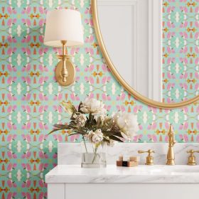 Birds of Paradise Peel and Stick Wallpaper