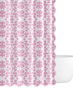 Chintz Pink Shower Curtain
