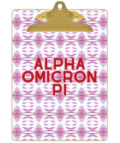 Alpha Omicron Pi Clipboard