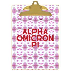 Alpha Omicron Pi Clipboard