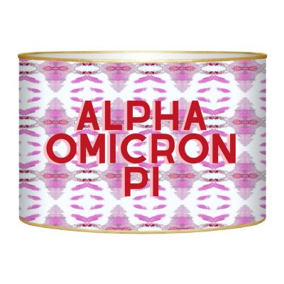 Alpha Omicron Pi Letter Box