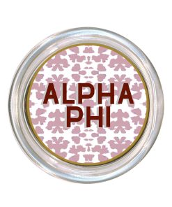 Alpha Phi Glass Coaster