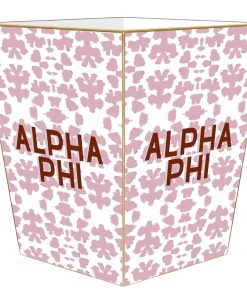 Alpha Phi Waste Basket