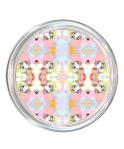 Brooks Avenue Pink Large Glass Coaster