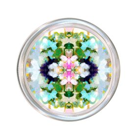 Nantucket Bloom Large Glass Coaster