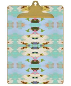 Summer Garden Light Blue Clipboard
