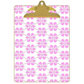Clover Pink Clipboard