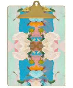 Monet's Garden Blue Clipboard