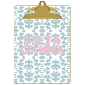 Delta Gamma Clipboard