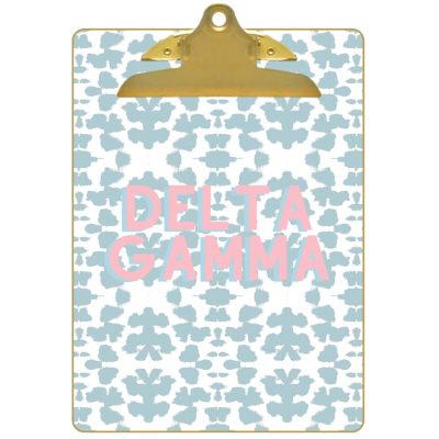 Delta Gamma Clipboard