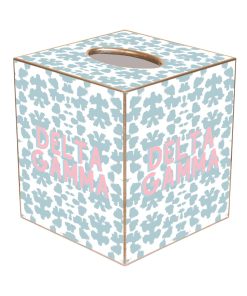 Delta Gamma Tissue Box Cover