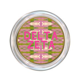 Delta Zeta Glass Coaster