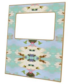 Summer Garden Light Blue 4x 6Picture Frame