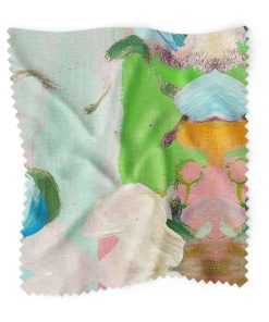 Monet's Garden Green Sample Swatch