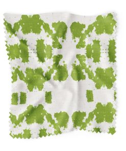 Mosaic Green Fabric by the Yard