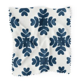 Brushstrokes Navy Sample Swatch