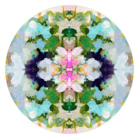 Nantucket Bloom Glass Cutting Board