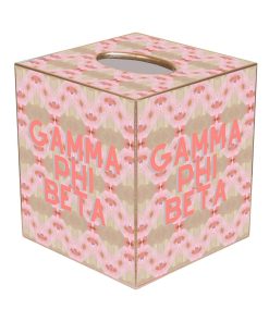Gamma Phi Beta Tissue Box Cover