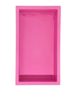 Hot Pink Bamboo Guest Towel Holder