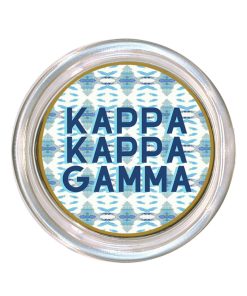 Kappa Kappa Gamma Glass Coaster