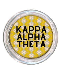 Kappa Alpha Theta Glass Coaster