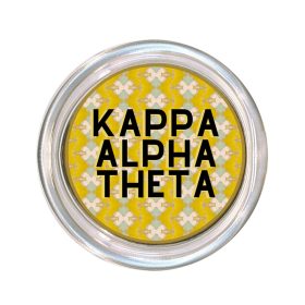 Kappa Alpha Theta Glass Coaster