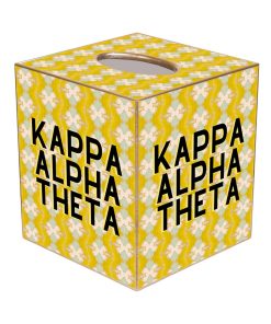 Kappa Alpha Theta Tissue Box Cover