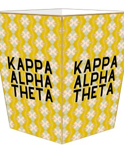 Kappa Alpha Theta Waste Basket