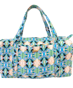 Island House Quilted Signature Duffle Bag