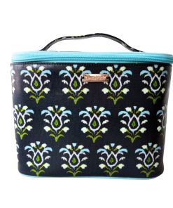 Rosemary Indigo Train Case