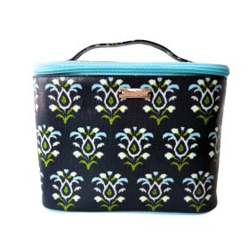 Rosemary Indigo Train Case