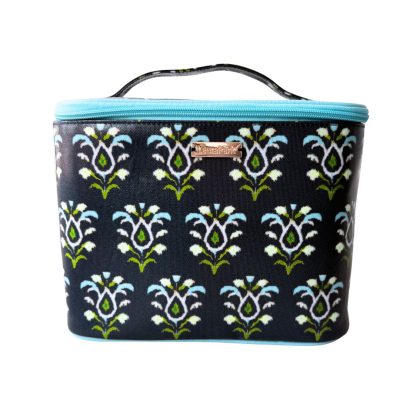 Rosemary Indigo Train Case