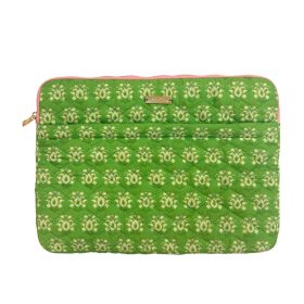 Rosemary Meadow Quilted Laptop Case