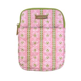 Rosemary Stripe Pink Quilted E-Reader Case