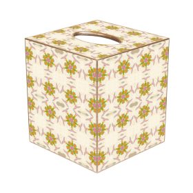 Pink Street Tissue Box Cover