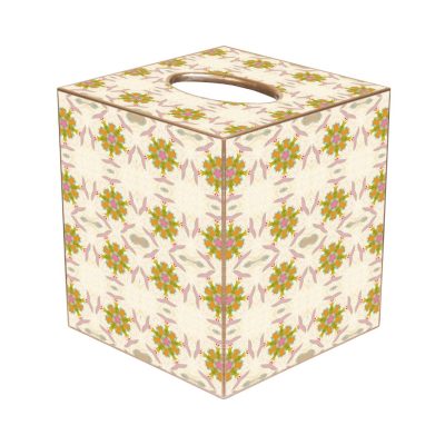 Pink Street Tissue Box Cover