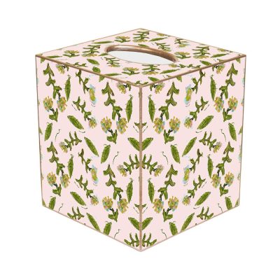 Flor Rosa Tissue Box Cover