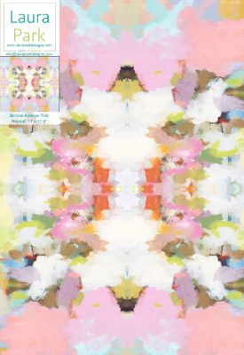 Brooks Avenue Pink Wallpaper