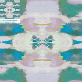 Flower Child Emerald Wallpaper