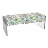 The Lawson Custom Acrylic Bench, Queen