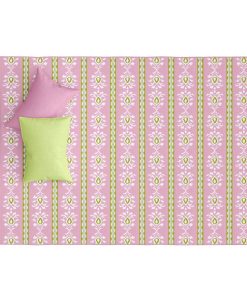 Rosemary Stripe Pink Floor Mat