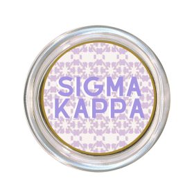 Sigma Kappa Glass Coaster
