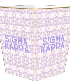 Sigma Kappa Waste Basket