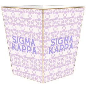 Sigma Kappa Waste Basket