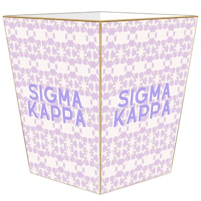 Sigma Kappa Waste Basket