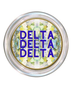 Tri Delt Glass Coaster